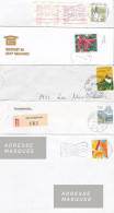 Diverses Lettres Circulées.entre Les Annees 1990 - 2000 Exc: Lot N° 18 - Covers & Documents