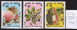 WALLIS Et FUTUNA 1979    Poste Yvert    N° 234 à 236   Neuf  Sans  Charnière Cote 10,00  €uros - Ongebruikt