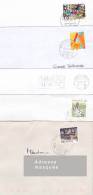 Diverses Lettres Circulées.entre Les Annees 1990 - 2000 Lot N° 23 Exc: N° 2421 - Storia Postale