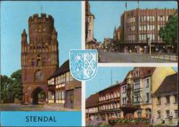 AK Stendal, Uenglinger Tor, HO-Warenhaus, Sperlingsberg, Ung, 1972 - Stendal