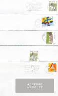 Diverses Lettres Circulées.entre Les Annees 1990 - 2000 Lot N° 28 Exc: N° 2426 - Storia Postale