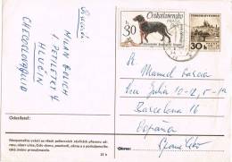 0868. Entero Postal HLUCIN (Checoslovaquia) 1968, Praha 30 H - Postcards