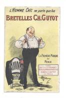 Carte Publicitaire  Bretelles Ch Guyot   Signé A. Guillaume - Guillaume