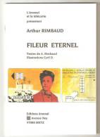 Livret De La Télécarte En21a Arthur Rimbaud De L'Arsenal De Metz De 16pages En Vélin Neuf  RARE - 50 Units