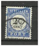 Netherlands -   J25 Type III - Used - Error See Scans - Abarten Und Kuriositäten