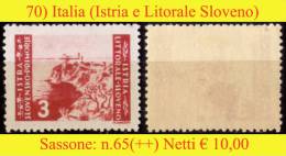 Italia-A.00070 - Jugoslawische Bes.: Istrien