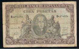 BILLETE ESPAÑA -  100 Pesetas  1940 Colon - Andere & Zonder Classificatie