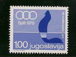 Yugoslavia 1979, Juegos Mediterraneo. - Ongebruikt