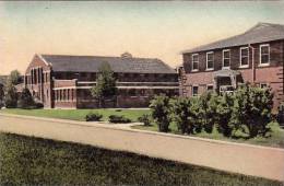 Arkansas Searcy Gymnasium & Administration Building Morris School Handcolored Albertype - Sonstige & Ohne Zuordnung