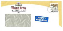 Motiv Brief  "Weitra Bräu, Bierwerkstatt, Weitra"      2003 - Bières