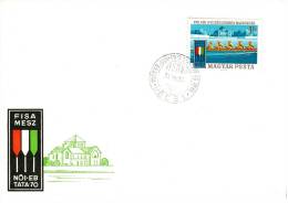 HUNGARY - 1970.FDC II. - 17th European Women´s Rowing Championships,Lake Tata - FDC