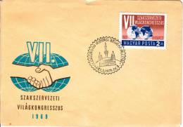 HUNGARY-1971.Cover - With Special Cancel - 9th Natl.Youth Stamp Exhibition - FDC