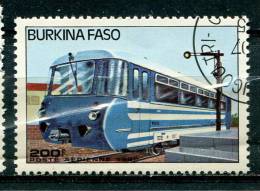 Burkina Faso 1985 - Posta Aérienne YT 296 (o) - Train - Burkina Faso (1984-...)