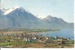 VILLENEUVE. 761.VUE GENERALE ET LES ALPES DE SAVOIE. - Villeneuve