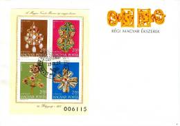 HUNGARY - 1973.FDC Sheet II.- 46th Stampday - Treasures From Hungarian Natl.Museum Mi:Bl.100 - FDC