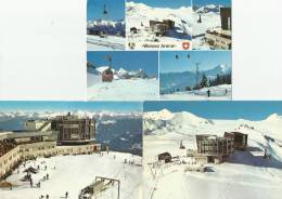 CRAP SOGN GION Flims Laax Weisse Arena 3 Ansichtskarten - Flims