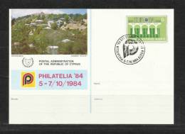 TOP!! ZYPERN * AUF DER PHILATELIA 1984 GESTEMPELT **!! - Storia Postale