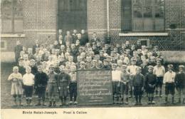 Pont-à-Celles - Ecole Saint-Joseph - Groupe Scolaire -Année 1908-09 ( Voir Verso ) - Pont-à-Celles