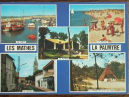 17 - LES MATHES - LA PALMYRE - Le Port - La Plage - Le Bourg - La Mairie - La Chapelle N.D Des Pins - (Multivues) - Les Mathes