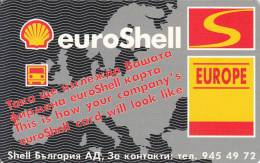 Bulgaria, Mobika, P-039, Shell - Euroshell,  2 Scans - Bulgarien