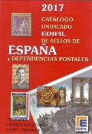 ESLI-L4182TCO.España Spain Espagne LIBRO CATALOGO DE SELLOS EDIFIL 2017. - Sonstige & Ohne Zuordnung