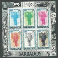 Barbade BF N° 14 / 15 XX "London 1980", Exposition Philatélique Internationale, Les 2 Blocs Sans Charnière TB - Barbados (1966-...)