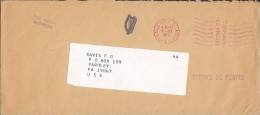 Ireland Airmail Aerphost BAILE ATHA CLIATH 1975 Slogan Cover To YARDLEY United States USA Service De Postes Line Cds. - Luchtpost