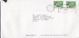 Ireland BAILE ATHA CLIATH 1993 Slogan Cover To ANAHEIM United States USA Irish Art Treasures Stamps - Covers & Documents