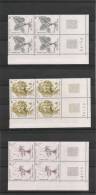 POLYNÉSIE  Année  1987    BLOC DE 4  N° Y/T : 285/287** Côte : 18,60 € - Unused Stamps