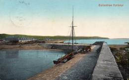 Ballantrae Harbour Old Postcard - Ayrshire