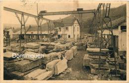 Vue Intérieure De L'usine  De La Soc. Des Granits Et Porphyres 7 Mai 1936 - Saulxures Sur Moselotte