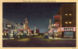 Freemont Street Las Vegas NV Old Postcard - Las Vegas