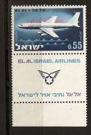 Israel Israël 1962 N° 224 ** Avions, Aviation, Exposition, Compagnie Aérienne, El Al - Nuevos