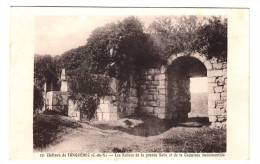 22 - Château De Tonquédec - Les Ruines De La Grande Salle Et De La Cheminée Monumentale - Editeur: Nédélec N° 10 - Tonquédec