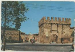 FANO -PESARO -PORTA MEDIOEVALE E ARCO D'AUGUSTO -VIAGG.1963 - Fano