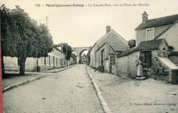 77--SEINE ET MARNE--MONTIGNY SUR LOING  LA GRANDE RUE  VERS LA PLACE DU MARCHE    NON  ECRITE‹(•¿• )› - Sonstige & Ohne Zuordnung