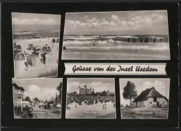 AK Usedom: Karlshagen, Zinnowitz, Trassenheide, Gel, 1967 - Usedom