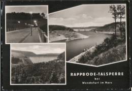 AK Wendefurt, Rappbode-Talsperre, Gel, 1962 - Thale