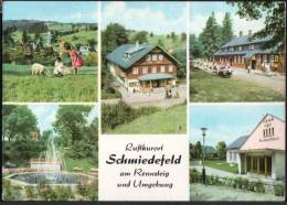 AK Schmiedefeld Am Rennsteig, Kulturhaus, Film-Bühne, Stutenhaus, Ung, 1968 - Schmiedefeld