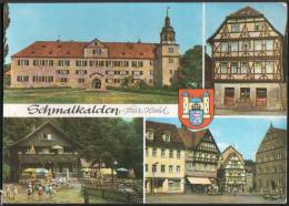 AK Schmalkalden, Altmarkt, Lutherhaus, HOG Ehrental, Wilhelmsburg, Gel, 1970 - Schmalkalden