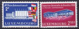 LUXEMBURG - Michel - 1958 - Nr 581/82 - MNH** - Unused Stamps