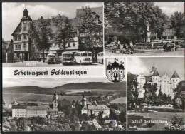 AK Schleusingen, Markt, Bertholdsburg, Gel, 1978 - Schleusingen