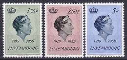 LUXEMBURG - Michel - 1959 - Nr 601/03 - MNH** - 1960 Charlotte, Diadem