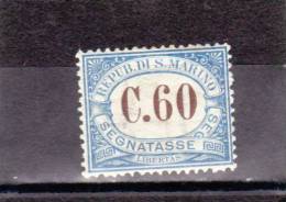 1925 Segnatasse, Portomarken, Due  Sassone 23* MH Nuova Linguellato, Mi. Porto 23, Yv. Taxe 23          004 - Postage Due