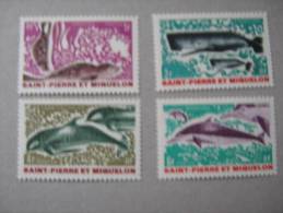 S P M    P 391/394  * *  ANIMAUX MARINS   CACHALOTS.. - Ungebraucht