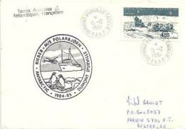 Navire Norvegien MS.Polarbjorn. Expedition En Antarctique. 1984. Oblit.Terre Adelie.PRIX REDUIT! - Briefe U. Dokumente