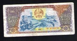 Billet De Banque Nota Banknote Bill 500 KIPS LAOS 1988 - Laos