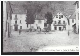 BOSOST    PLAZA   MAYOR   VALLEE  DE ARAN   ESPANA - Lérida