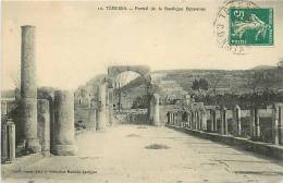 Fev13 269 : Tébessa  -  Portail De La Basilique Byzantine - Tébessa
