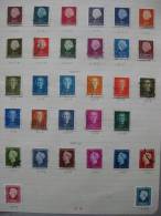 Timbres Pays-bas : Reine 1949 - 1953  & - Usados